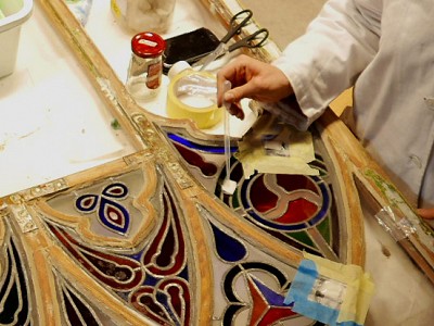 Conservation of stained glass